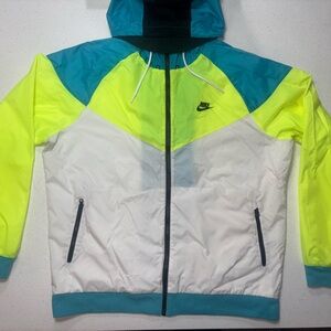 Nike Colorblock Windbreaker Jacket (Size XL)